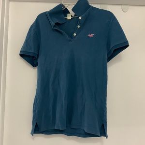 Teal Hollister polo